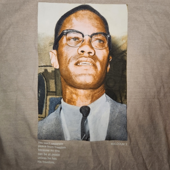 Men's Malcolm X T-shirt - Picture 2 of 5
